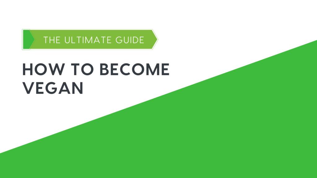 The ultimate guide to become vegan